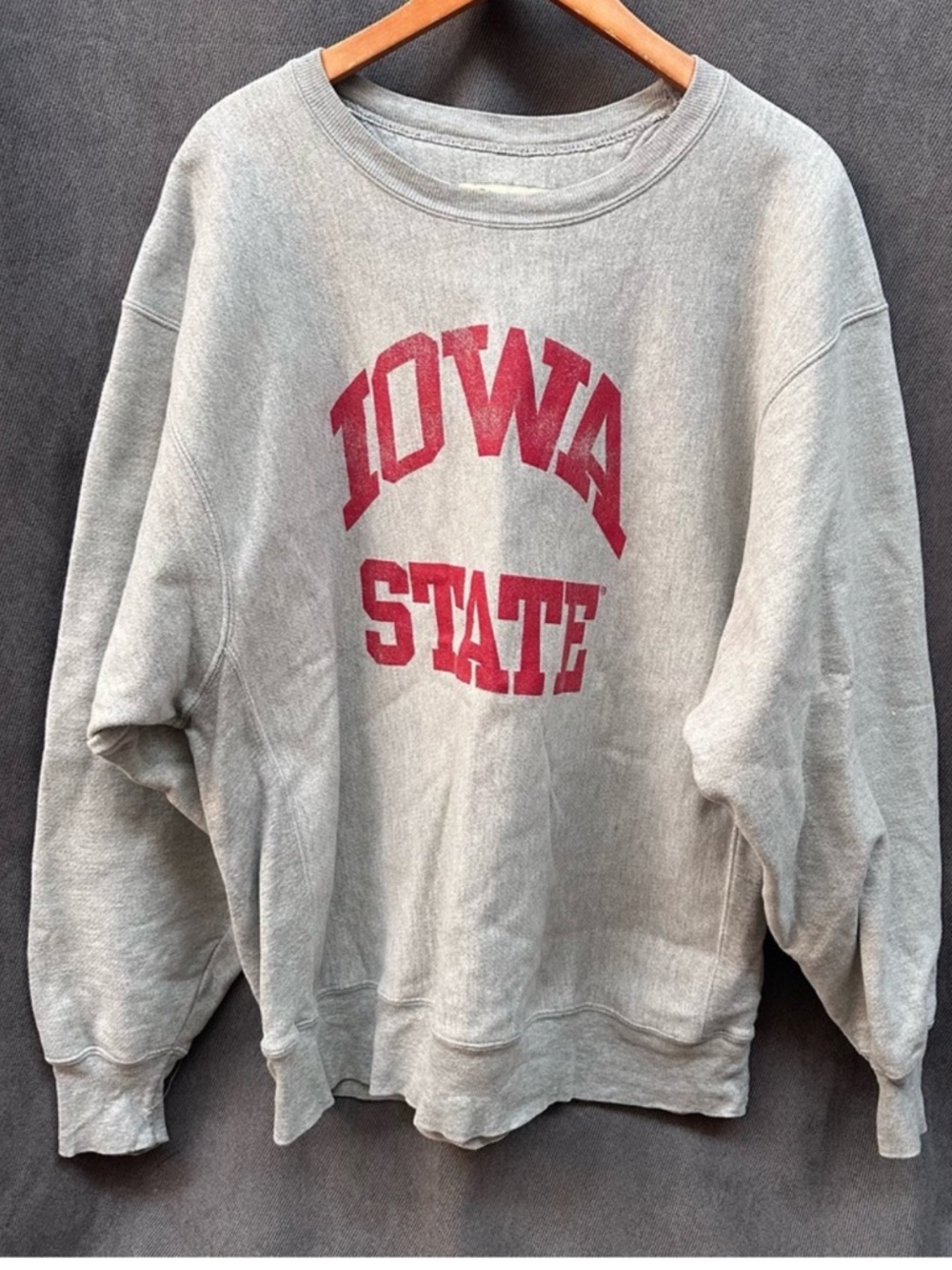 Champion reverse weave sweatshirt Iowa State XL